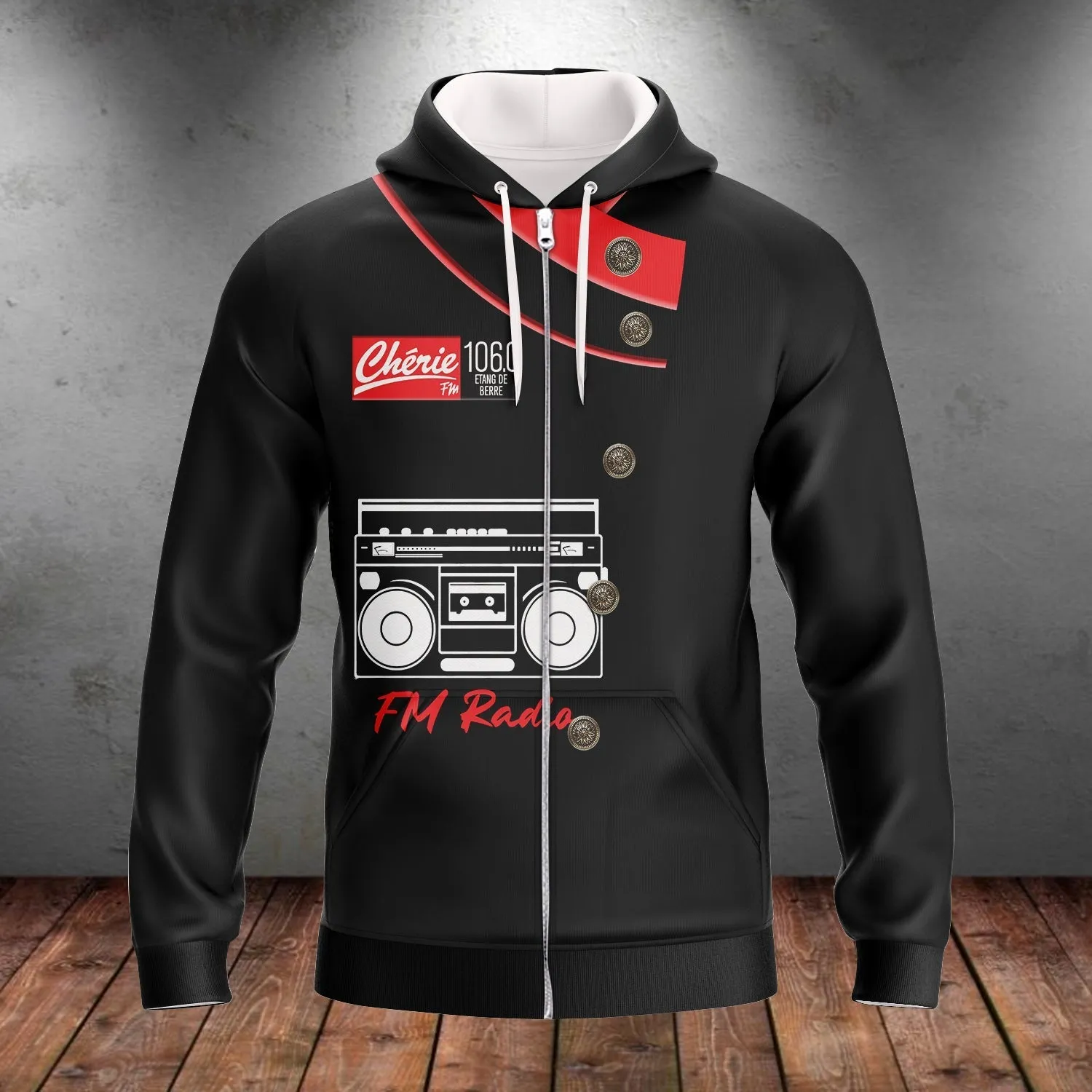 3D All Over Printed Fm Radio Shirt Men Women Love Radio Shirts