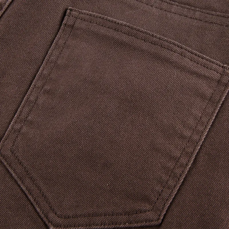 All-Match Solid Color Jeans