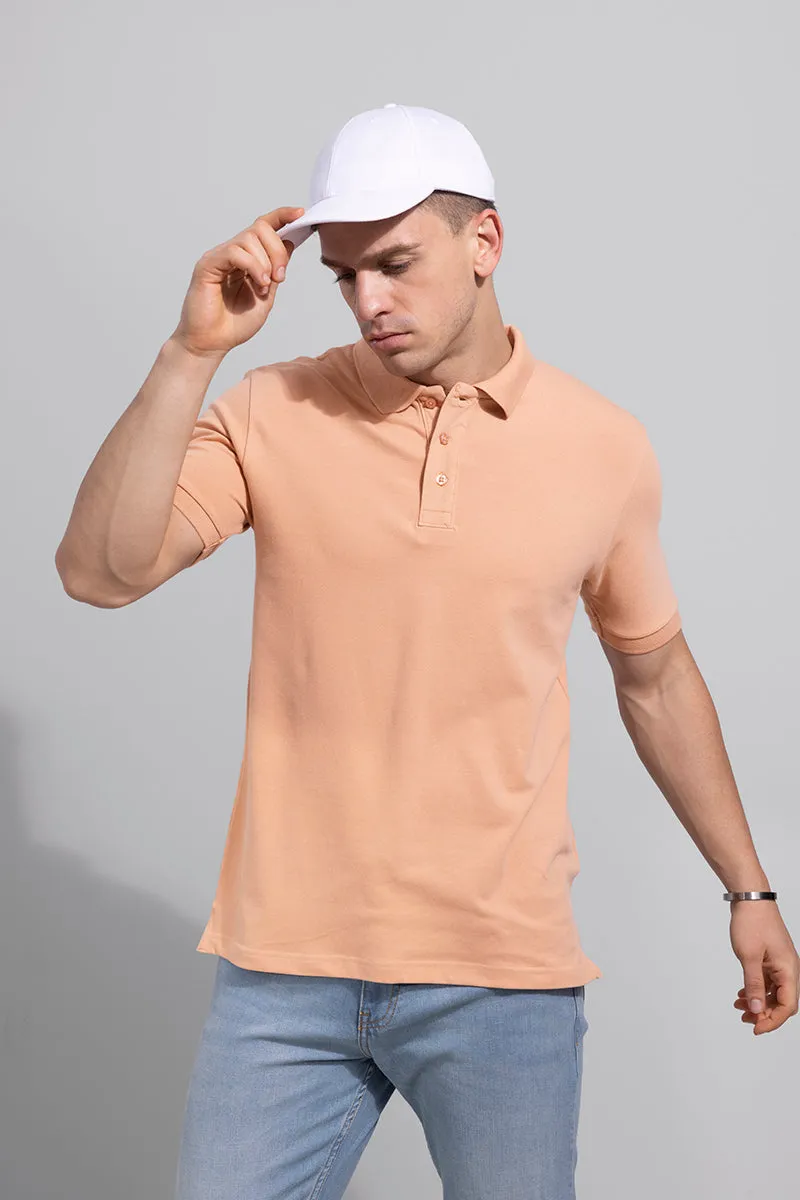 America Polo Peach T-Shirt