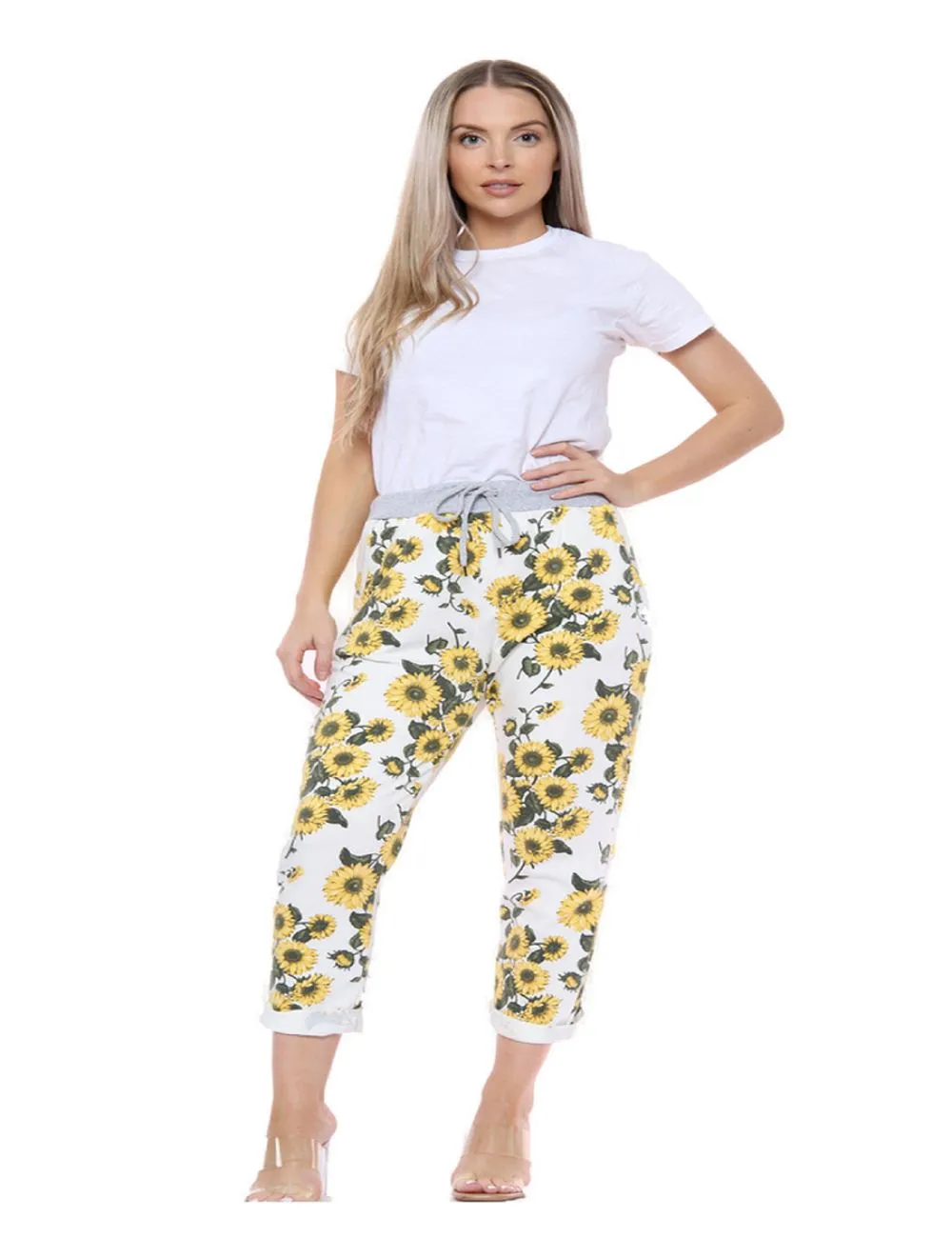 Anne   Kate Italian Daisy Print Pant 10-12