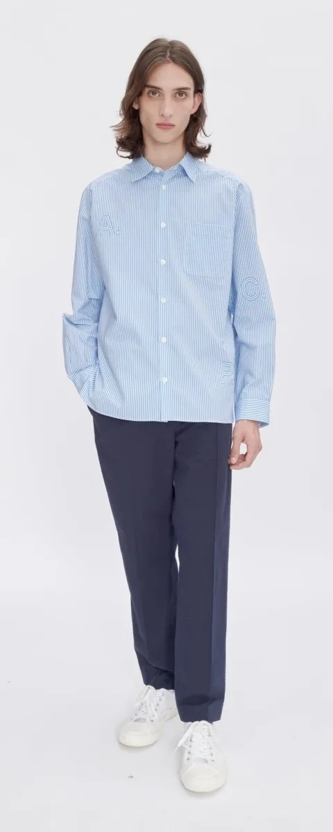 APC Shirt Malo Blue