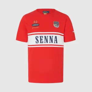 Ayrton Senna Men's Legacy T-Shirt - Red