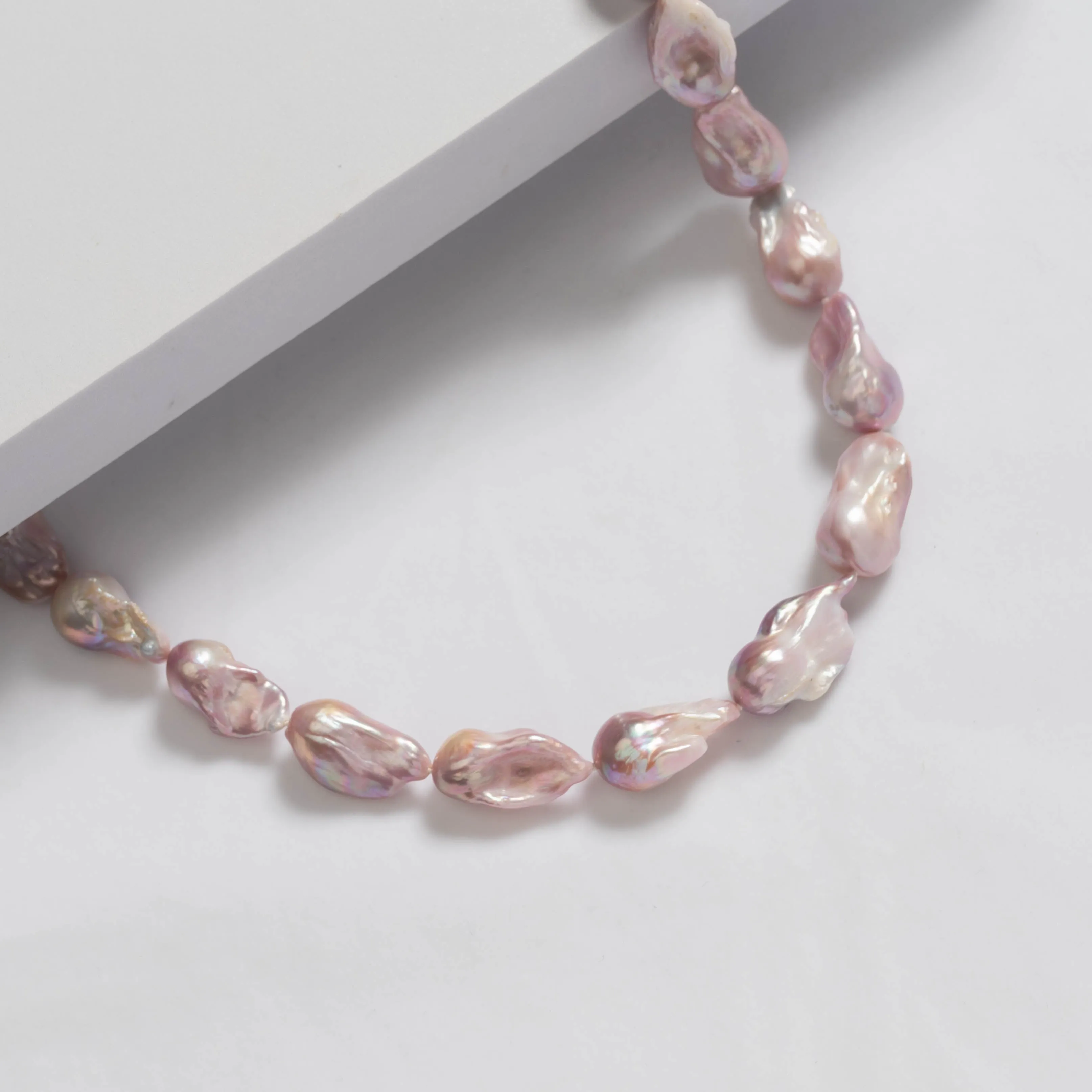 Baroque Pearl Necklace WN00507 | New Yorker