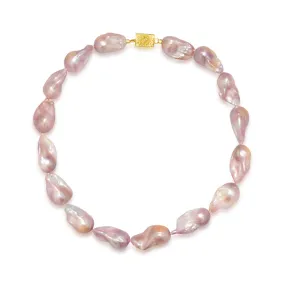 Baroque Pearl Necklace WN00507 | New Yorker