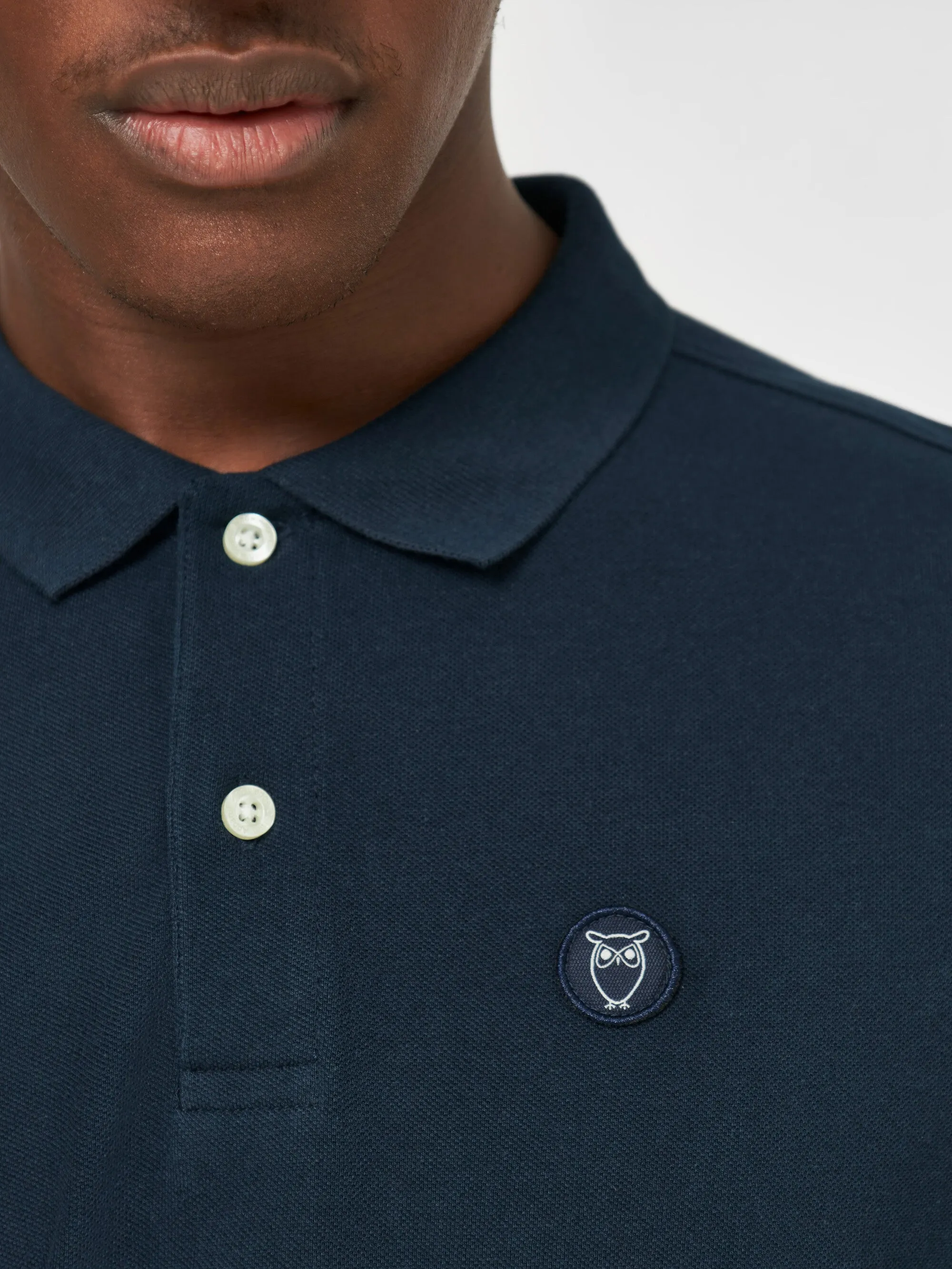 Basic badge polo - Total Eclipse