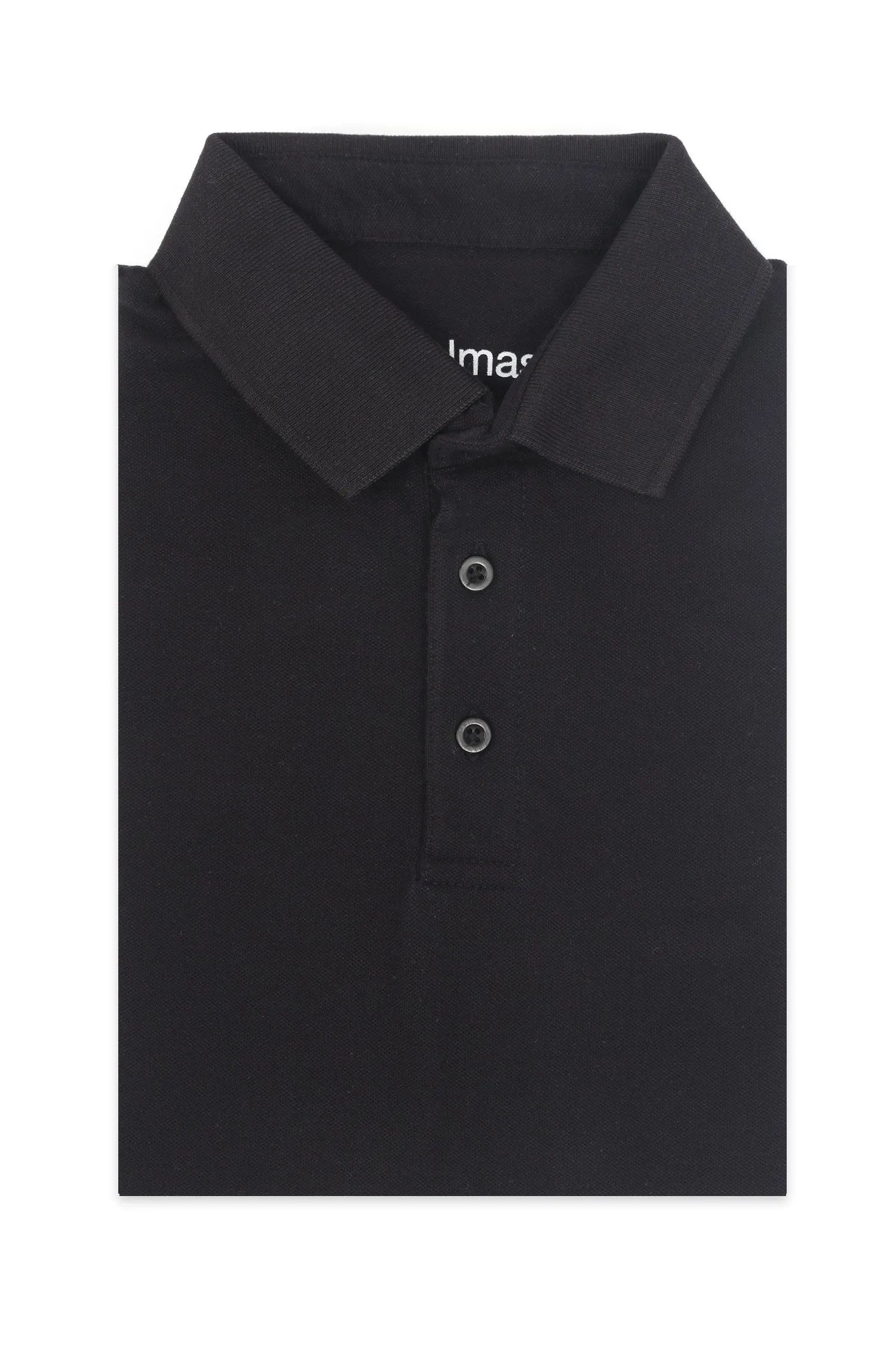 BASIC POLO SHIRT-BLACK