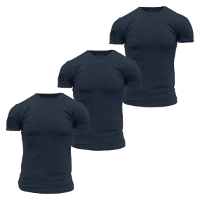 Basic T-Shirts - Navy - 3 Pack