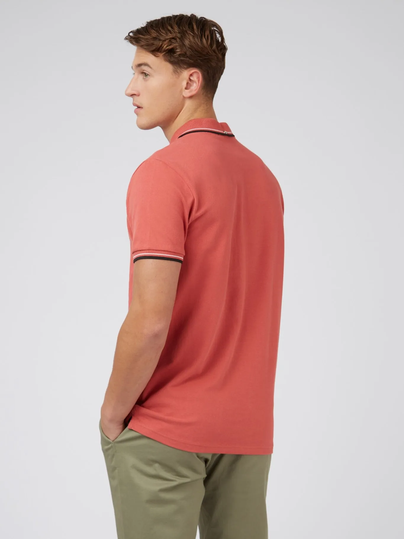 Ben Sherman Mens Polo T-Shirt 'Signature Polo'