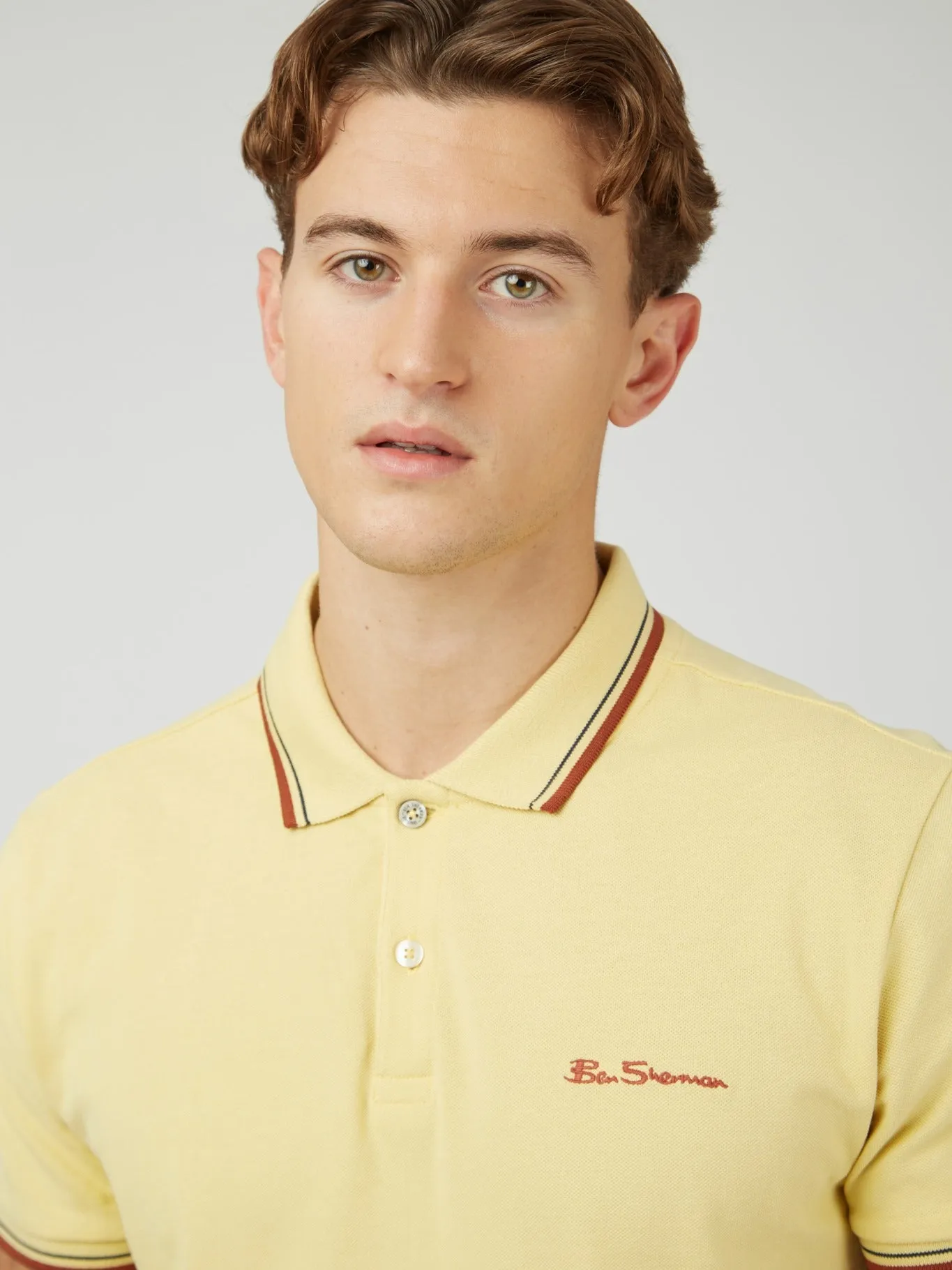 Ben Sherman Mens Polo T-Shirt 'Signature Polo'