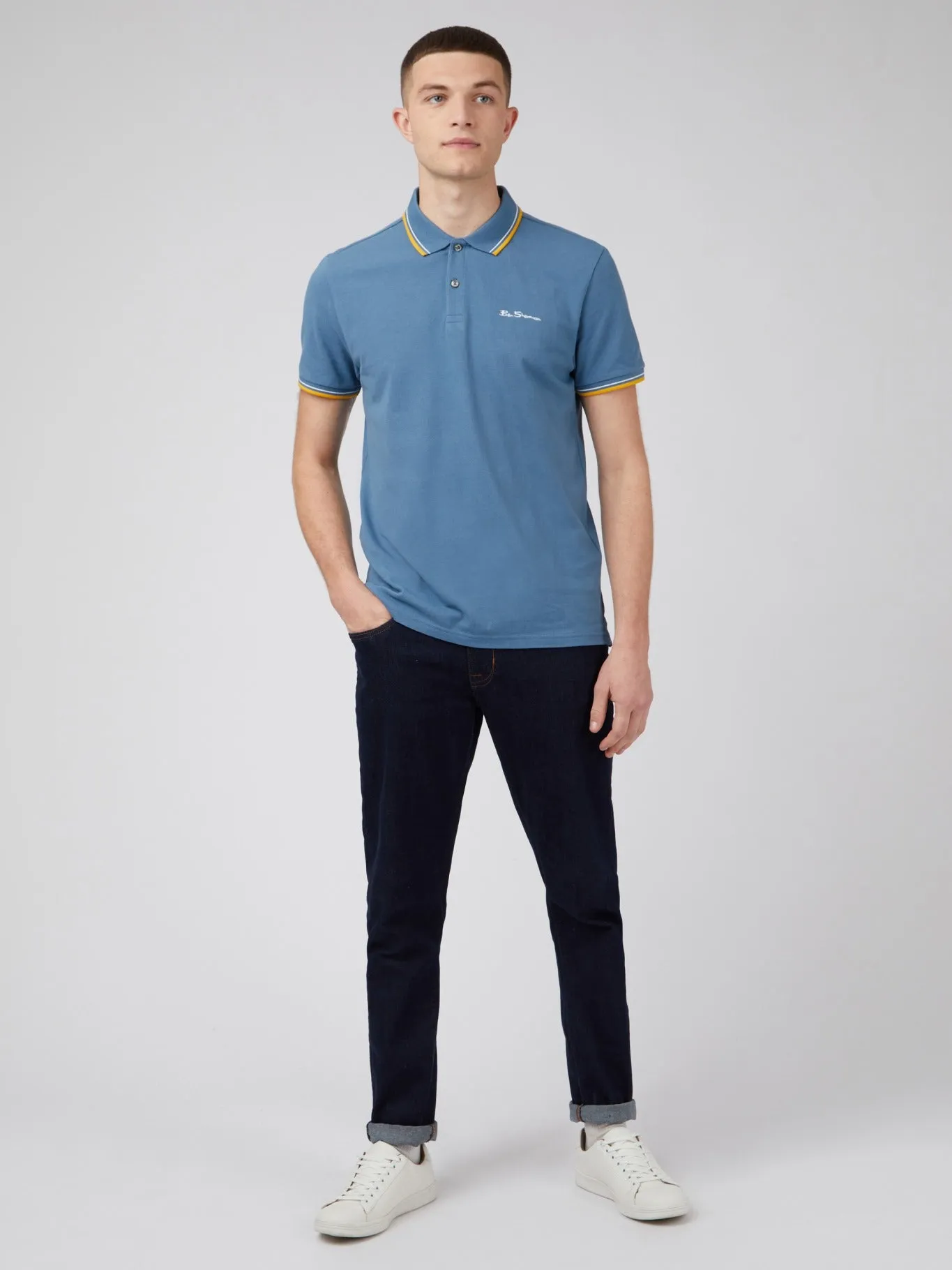 Ben Sherman Mens Polo T-Shirt 'Signature Polo'