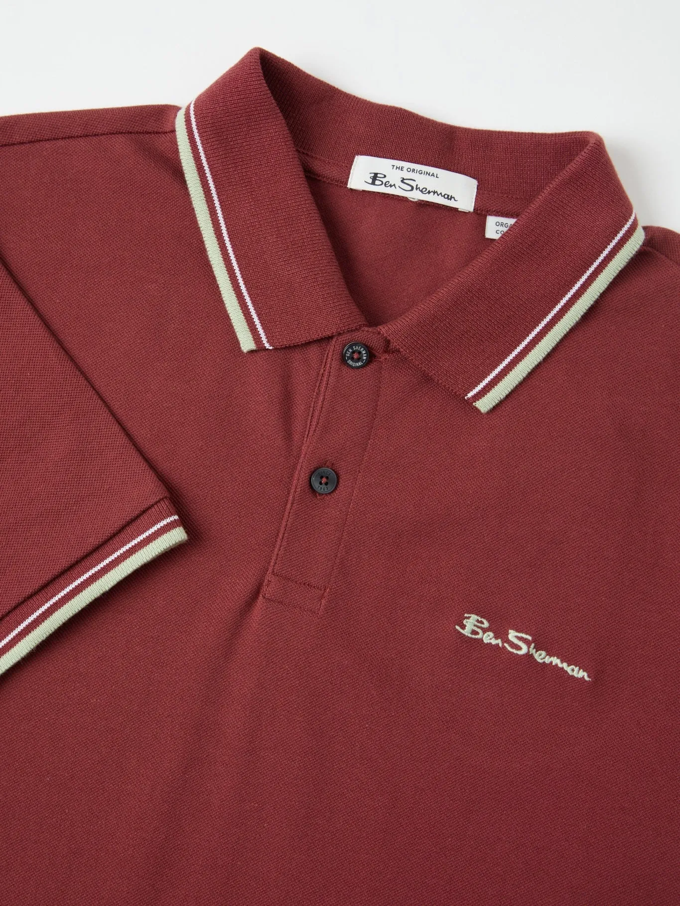 Ben Sherman Mens Polo T-Shirt 'Signature Polo'