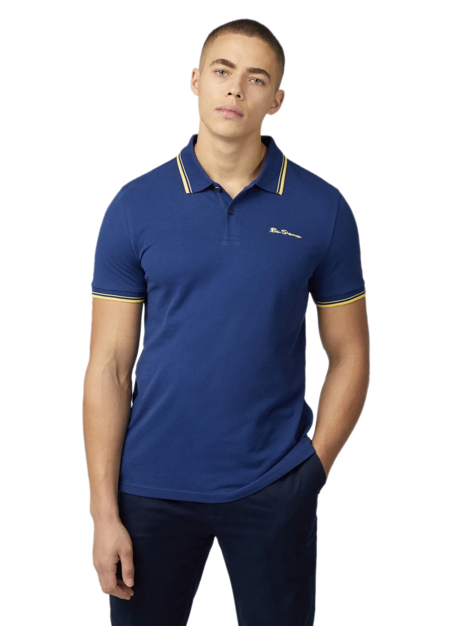 Ben Sherman Mens Polo T-Shirt 'Signature Polo'