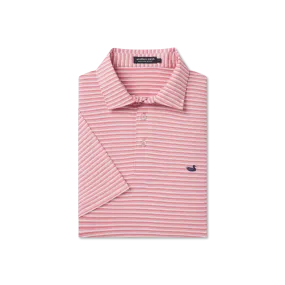 Bermuda Performance Polo - Domingo Stripe