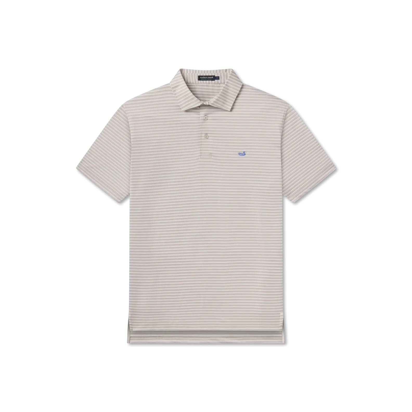 Bermuda Performance Polo - Domingo Stripe