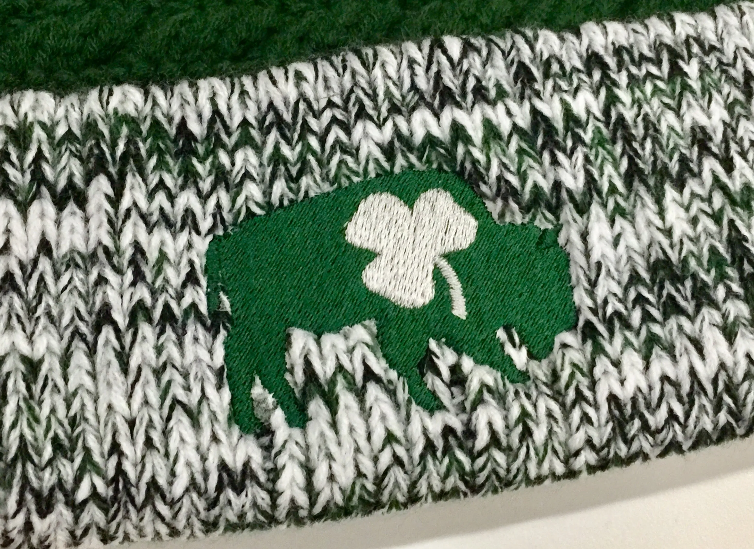 BFLO Irish Pom Pom Beanie