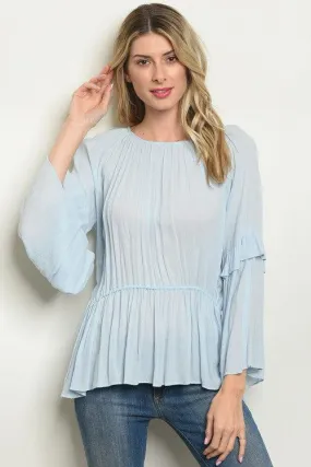 BLUE BETTY BLOUSE