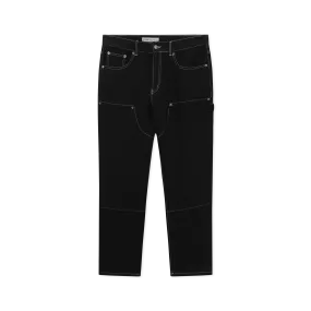 Canvas Carpenter Pants - Black