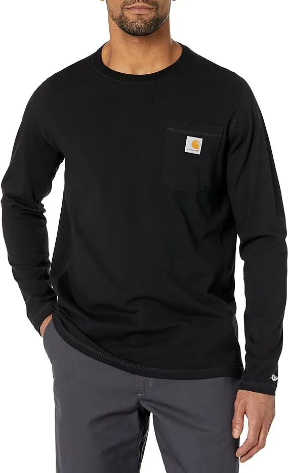 Carhartt Men's Force Relaxed Fit Midweight Long-Sleeve Pocket T-Shirt