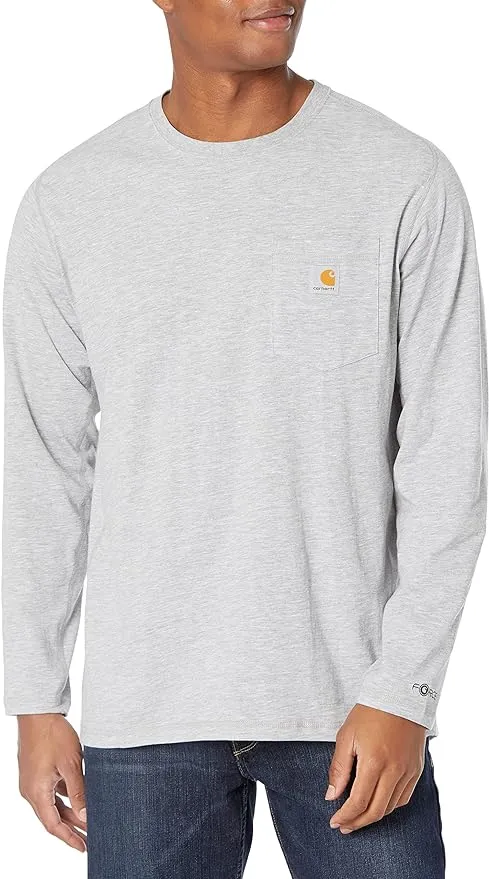 Carhartt Men's Force Relaxed Fit Midweight Long-Sleeve Pocket T-Shirt