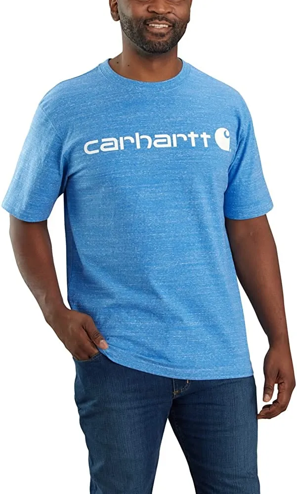 Carhartt Men's Heavyweight Short Sleeve Logo T-Shirt