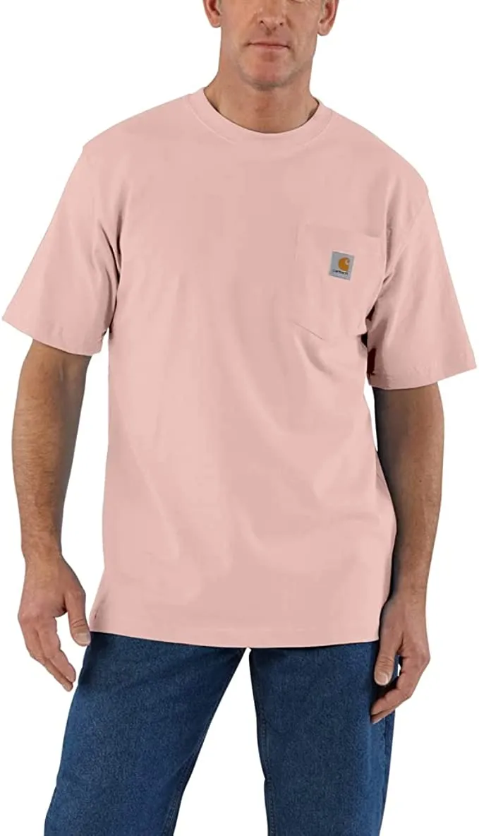 Carhartt Men's K87 Heavyweight Short-Sleeve Pocket T-Shirt