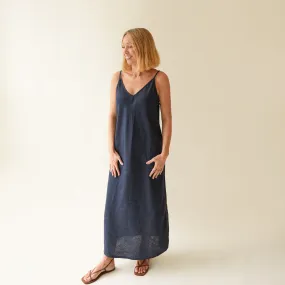 Chalk - Iris Dress Navy