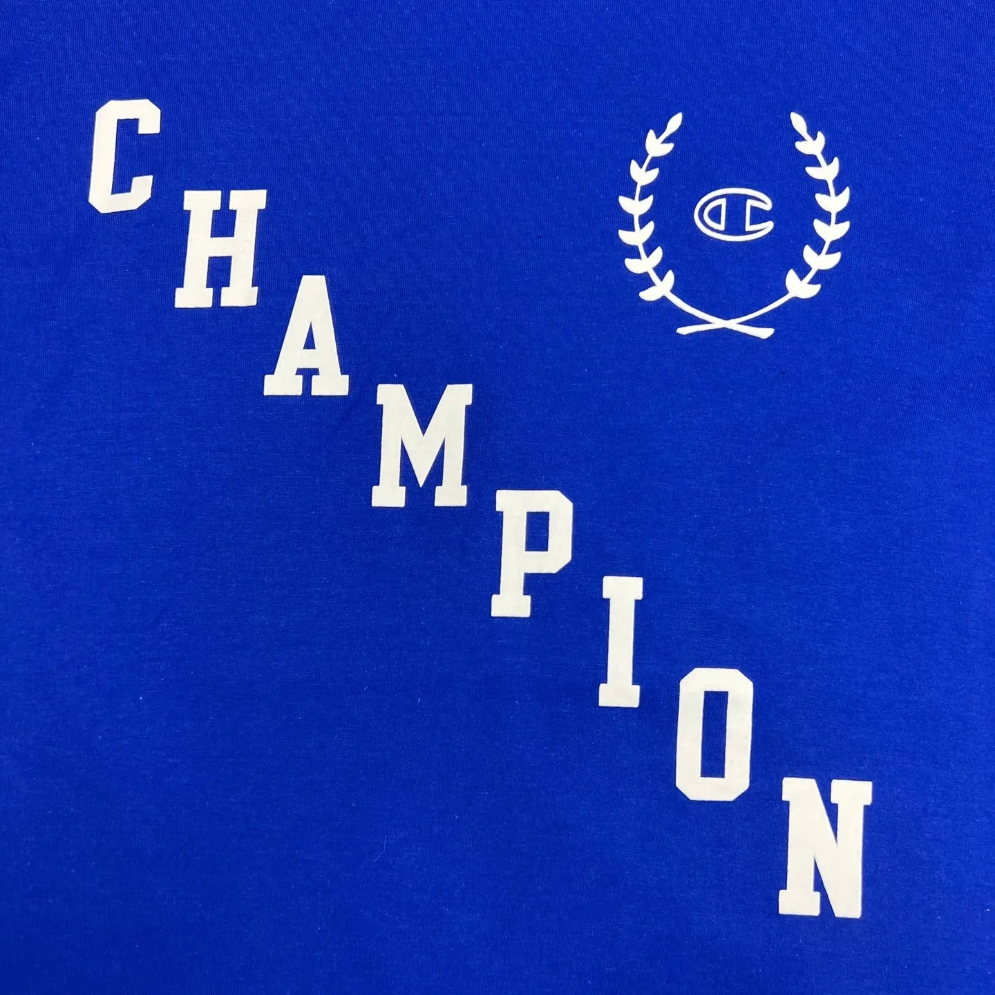 Premium Champion Graphic Print T-Shirt for Comfort and Style