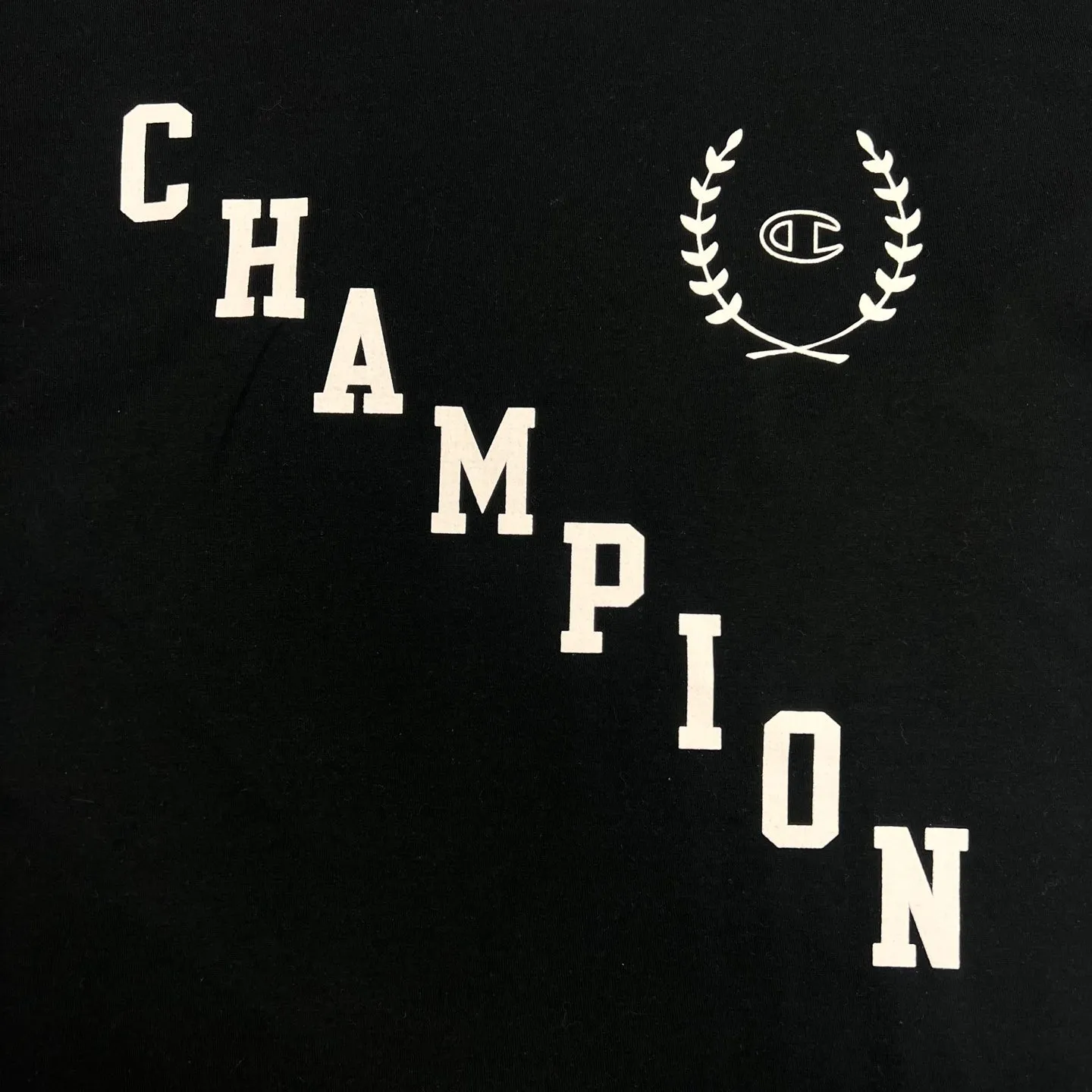 Premium Champion Graphic Print T-Shirt for Comfort and Style