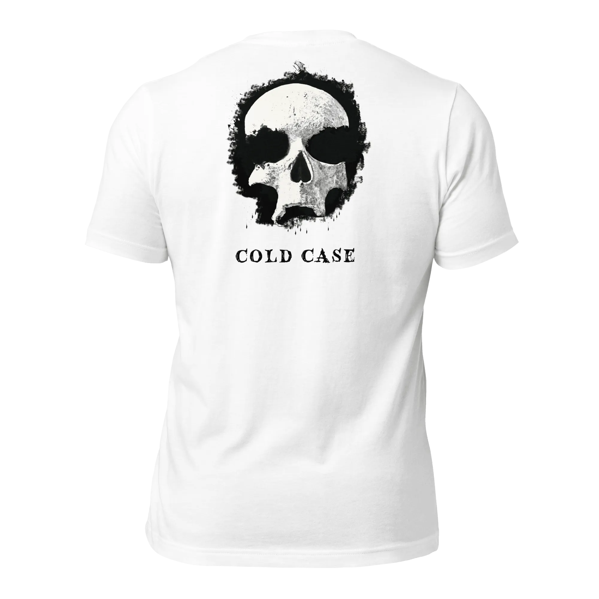 Cold Case Unisex t-shirt (BACK)