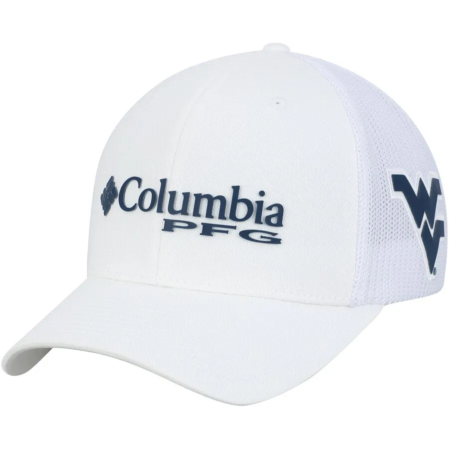 COLUMBIA WEST VIRGINIA PFG MESH FLEX FIT HAT