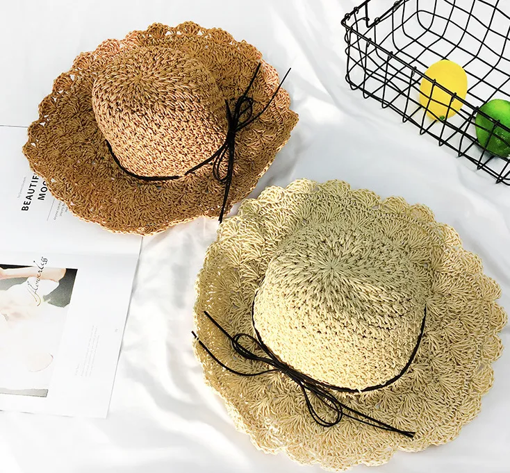 Crochet Straw Hat