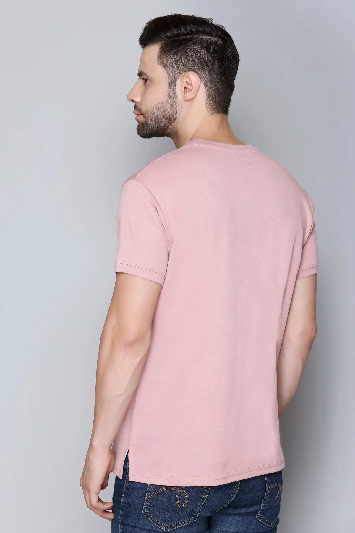 Derby Men's Round Neck Casual T-shirts