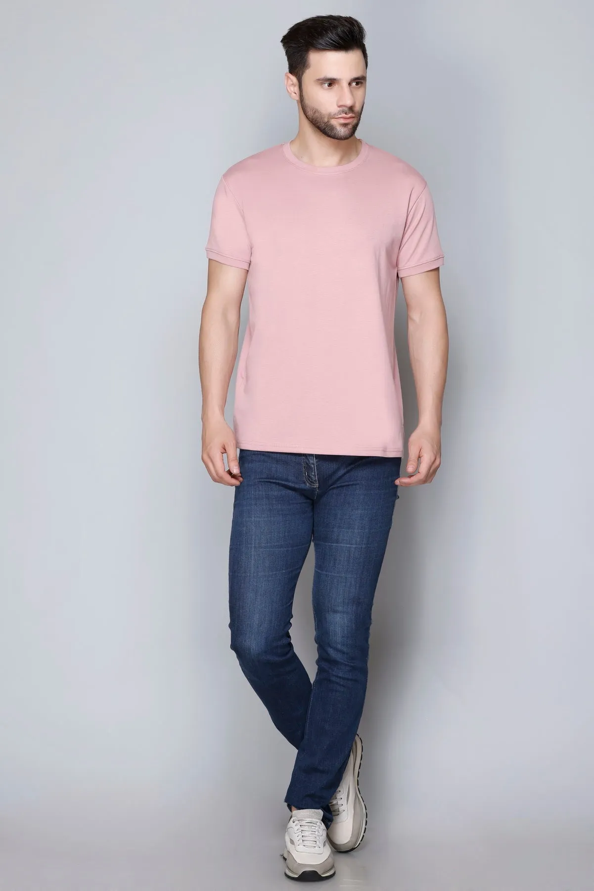 Derby Men's Round Neck Casual T-shirts