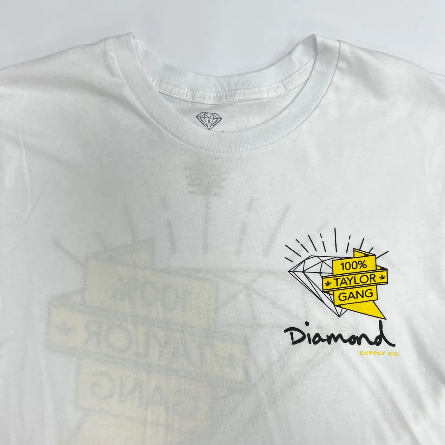 Diamond Supply 100% Taylor Gang T-Shirt - WHITE