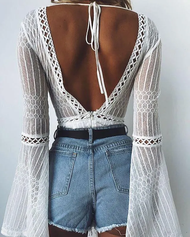 FARRAH FLARE BODYSUIT