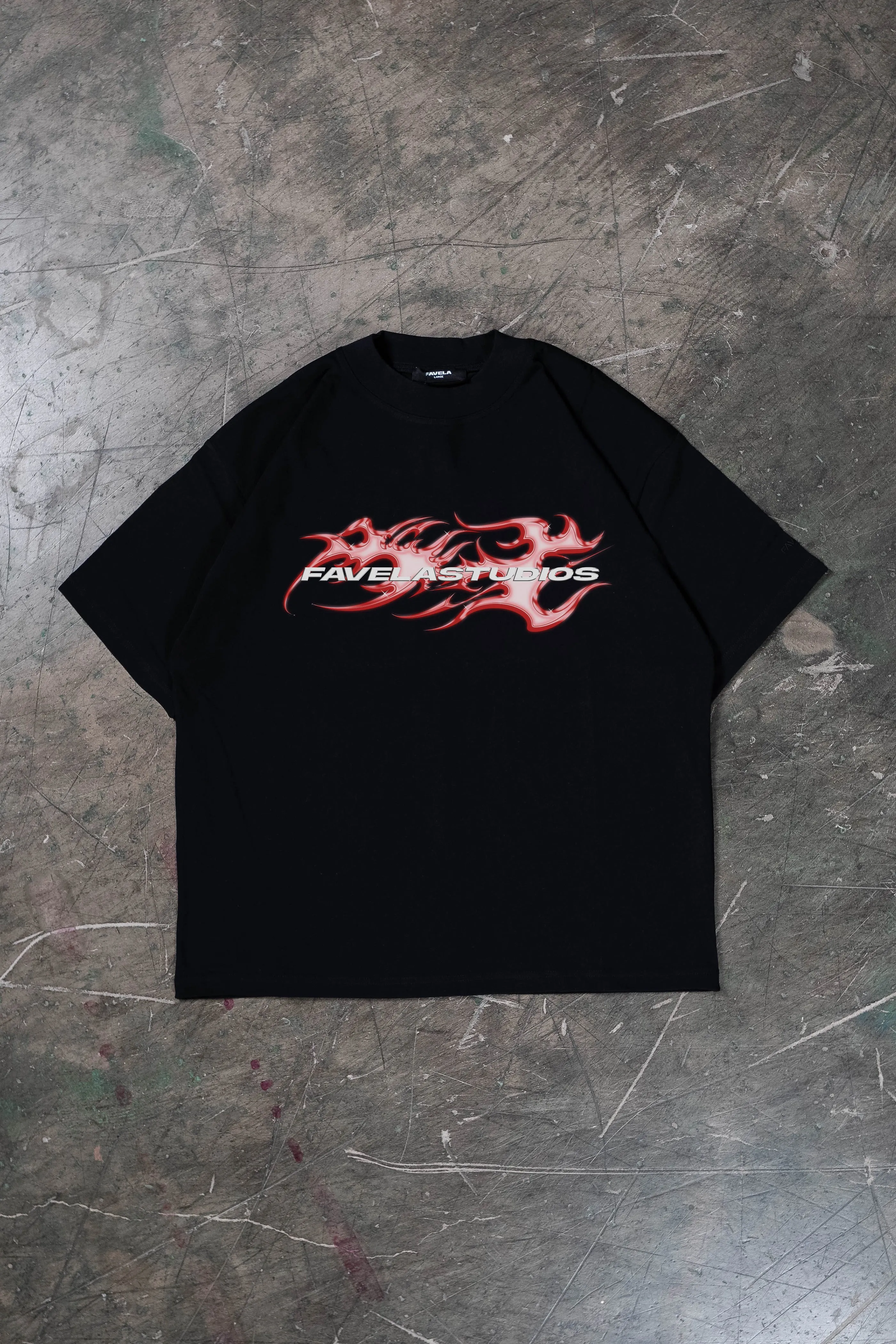 FIRECHROME BLACK T-SHIRT