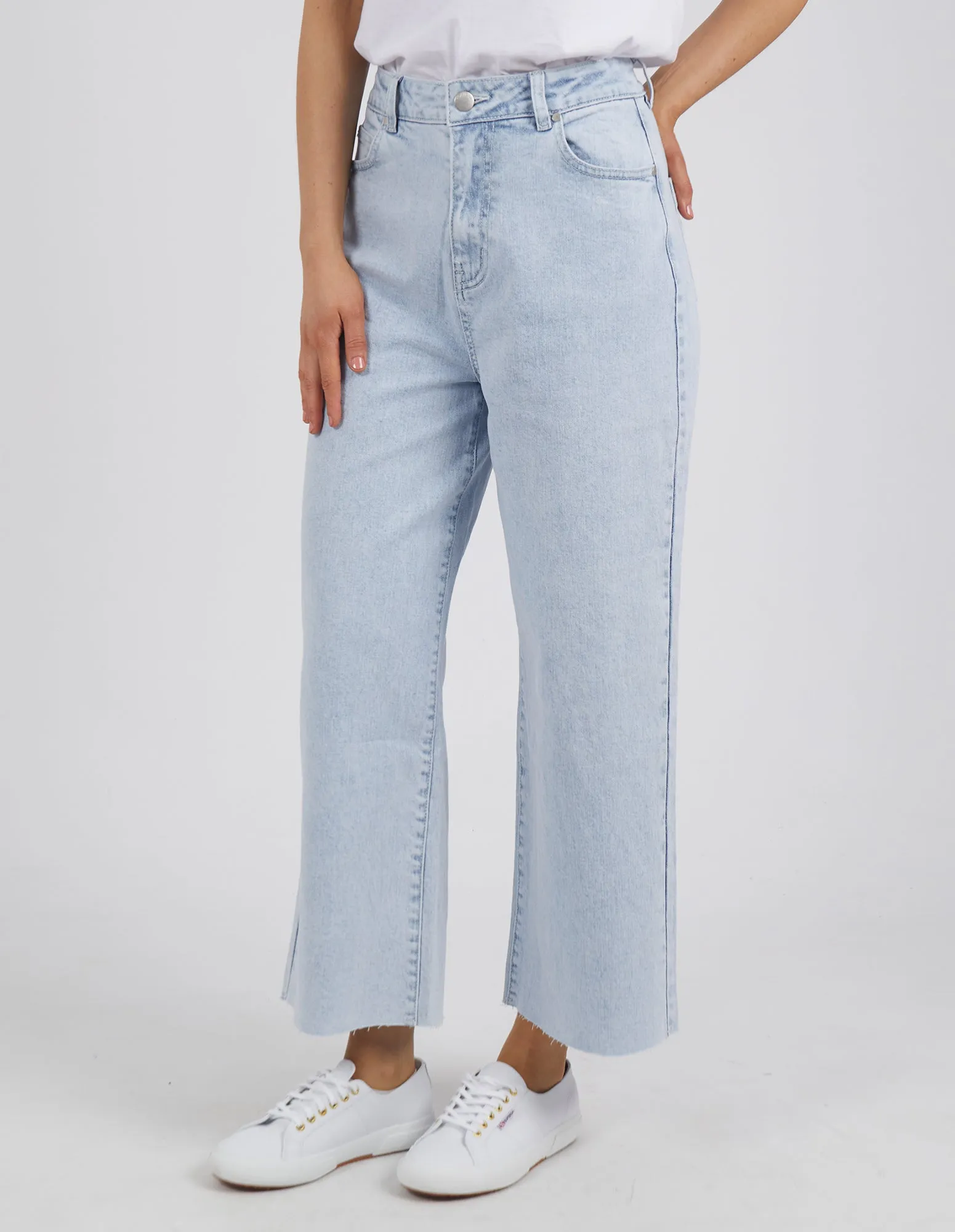 Foxwood - Haven Culotte - Vintage Blue Wash