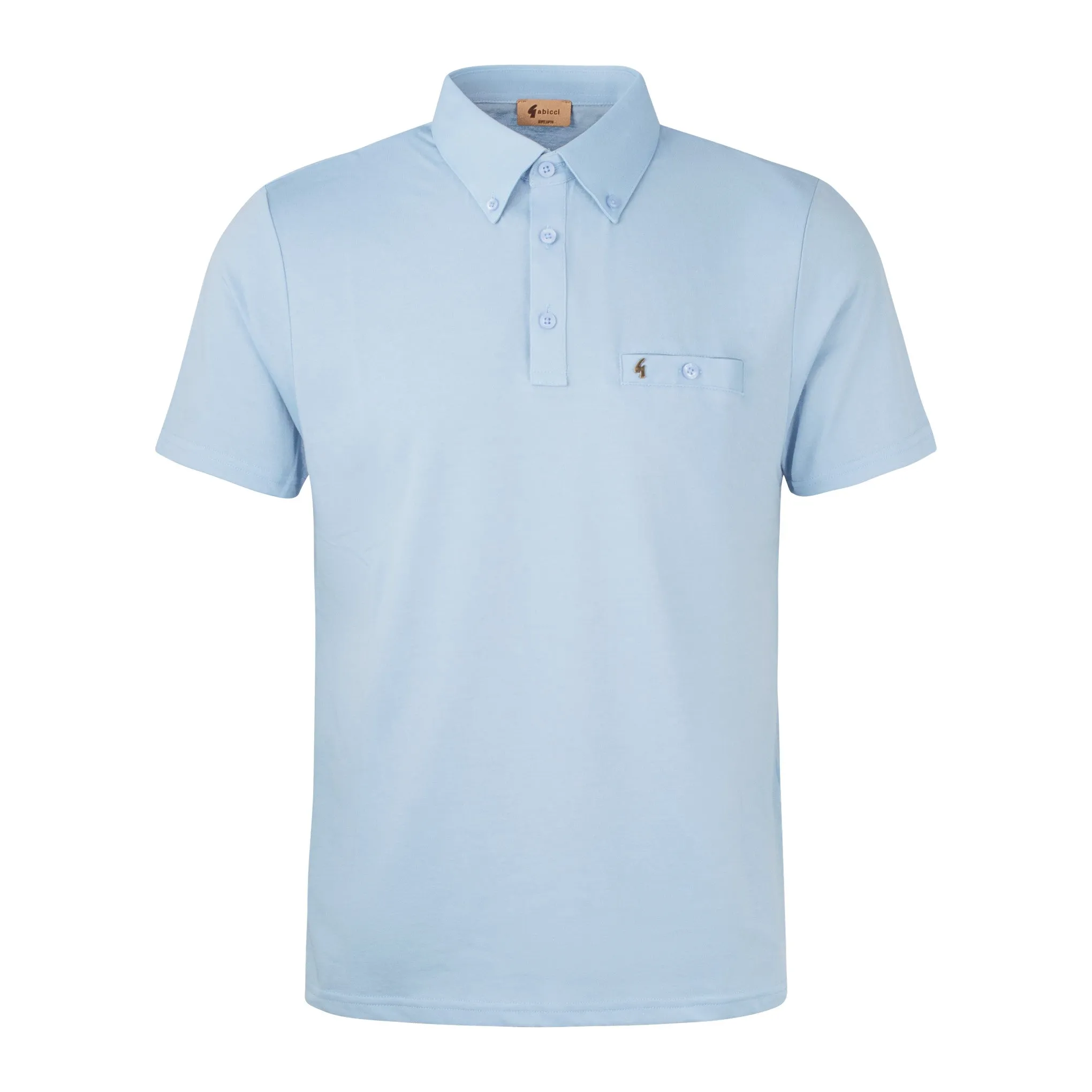 Gabicci Vintage Ladro Polo Shirt Sky