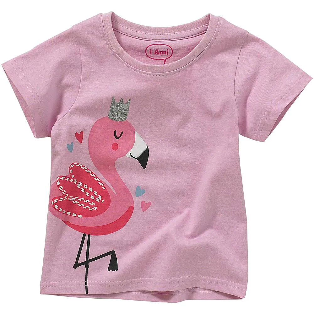 Girls Flamingo T-Shirt