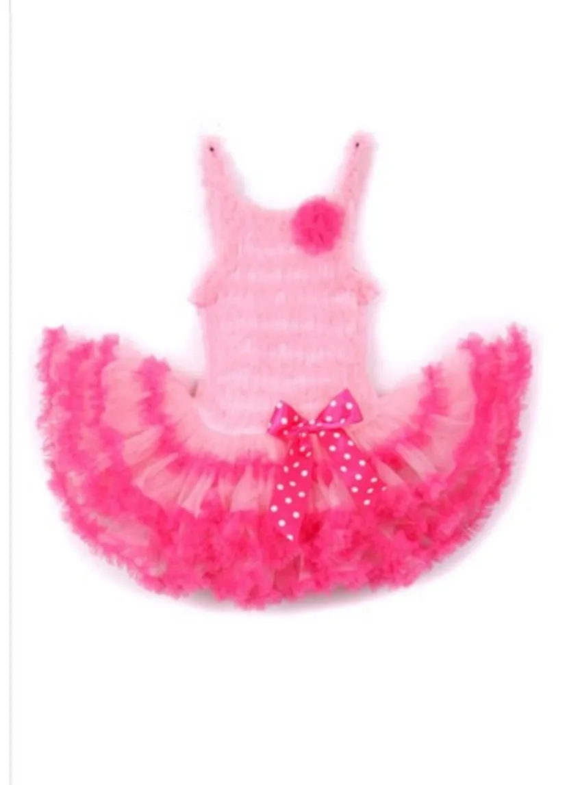 GIRLS PINK PARTY TUTU DRESS