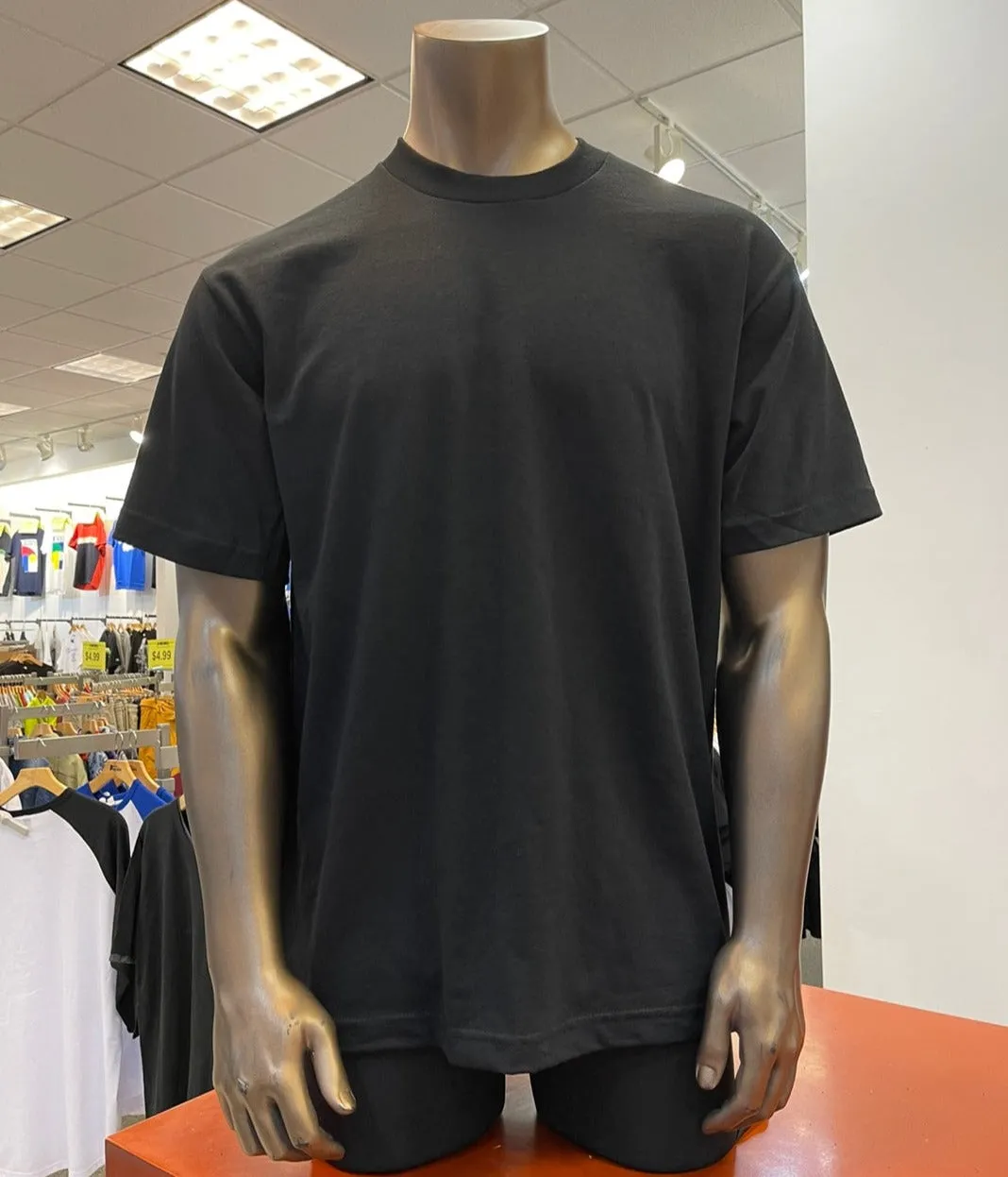 Heavyweight Plain Athletic Fit T-Shirt