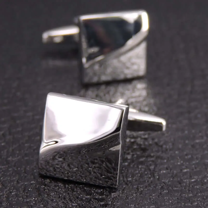 High Quality Laser Metal Swank Cufflinks