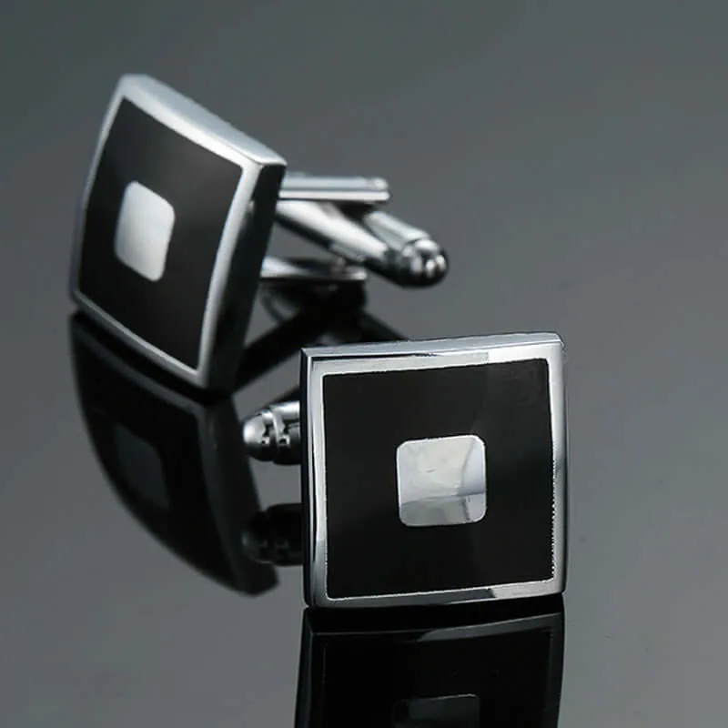 High Quality Laser Metal Swank Cufflinks