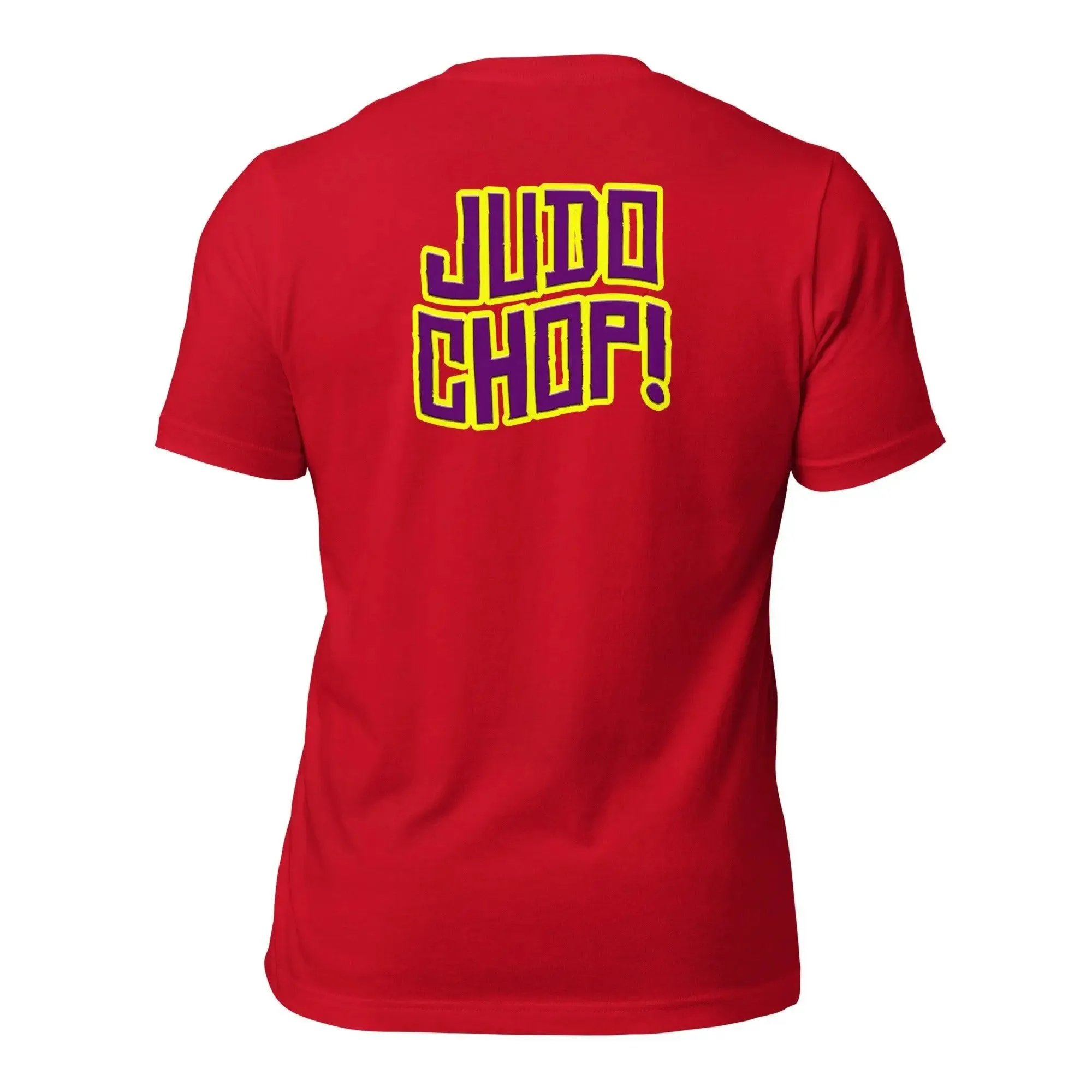 Judo Chop! Unisex t-shirt (BACK)