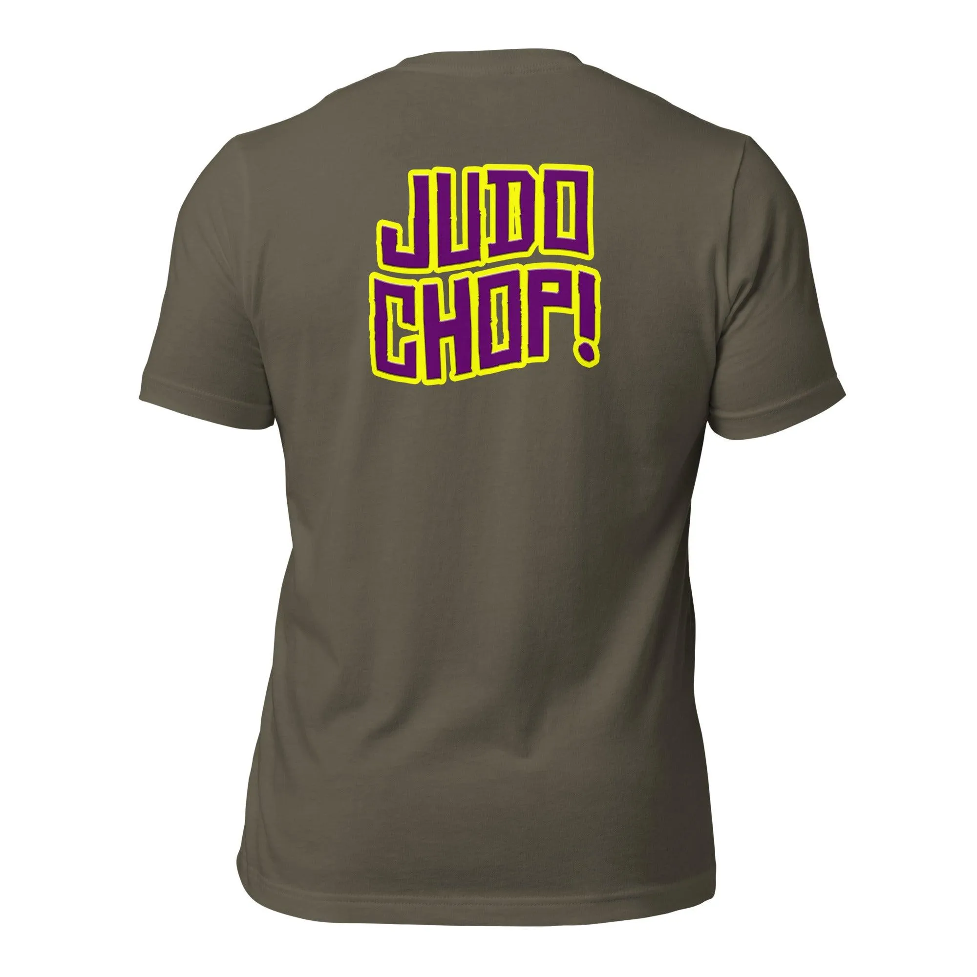 Judo Chop! Unisex t-shirt (BACK)