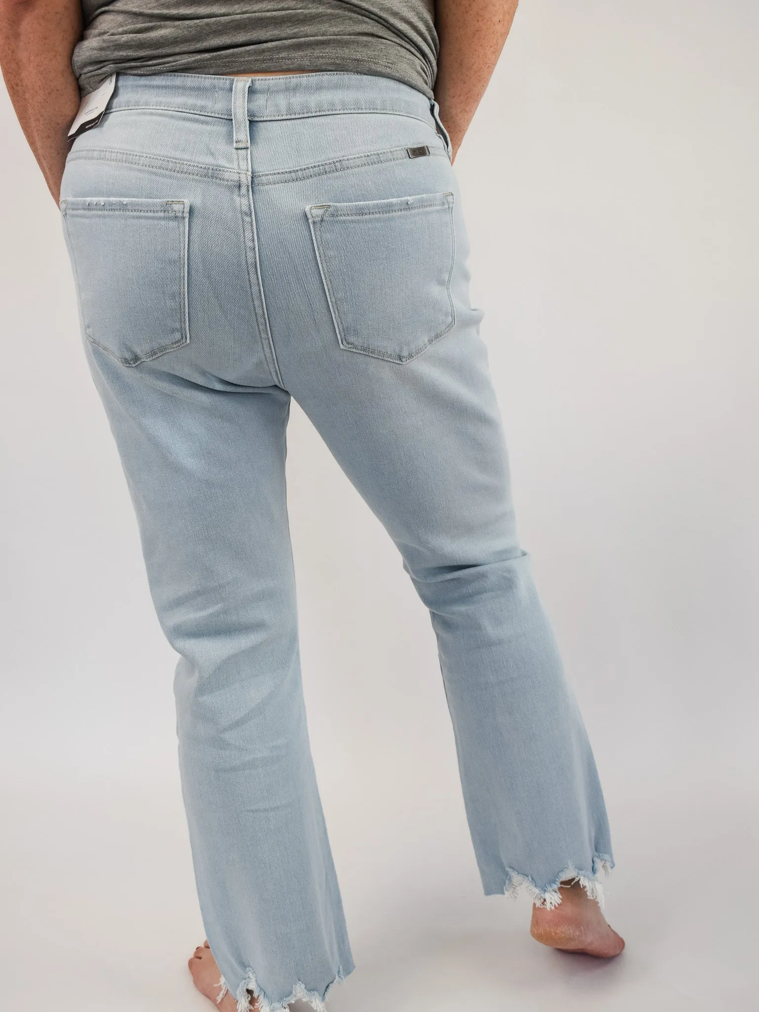 KanCan High Rise Kick Flare Jeans