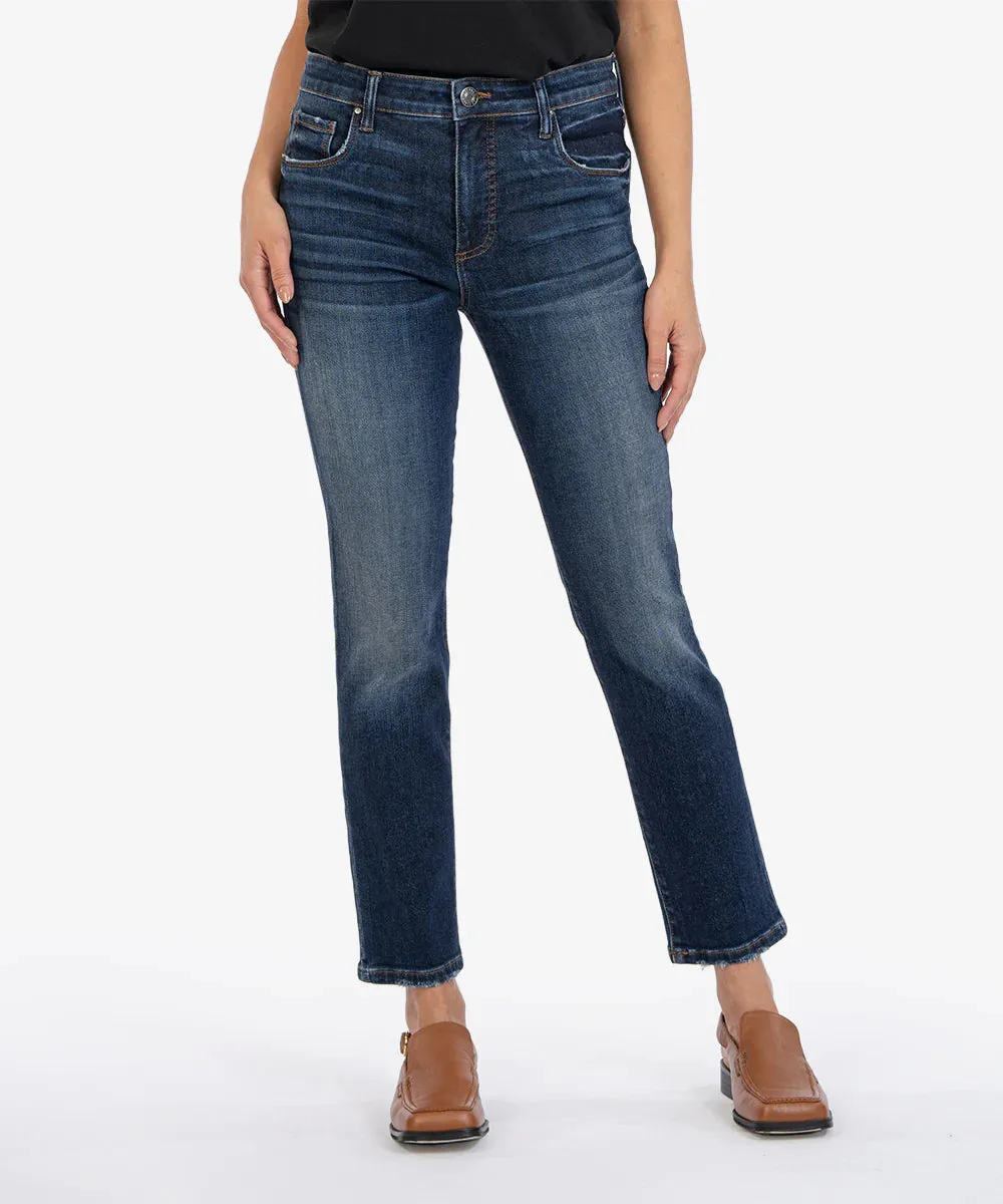 Kut Denim Reese High Rise Fab Ab Ankle Straight Leg | Enchantment