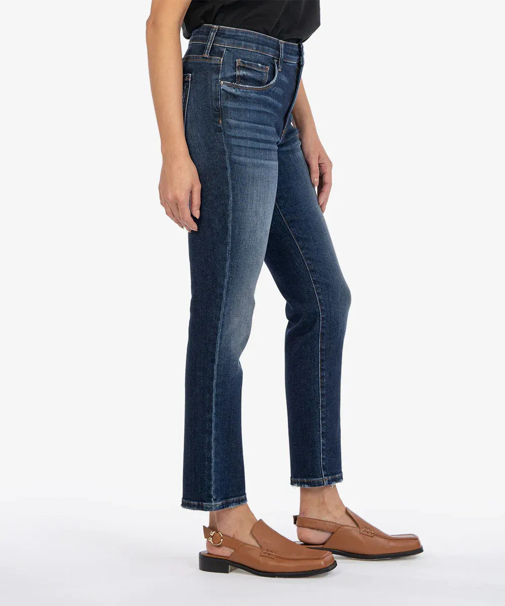 Kut Denim Reese High Rise Fab Ab Ankle Straight Leg | Enchantment