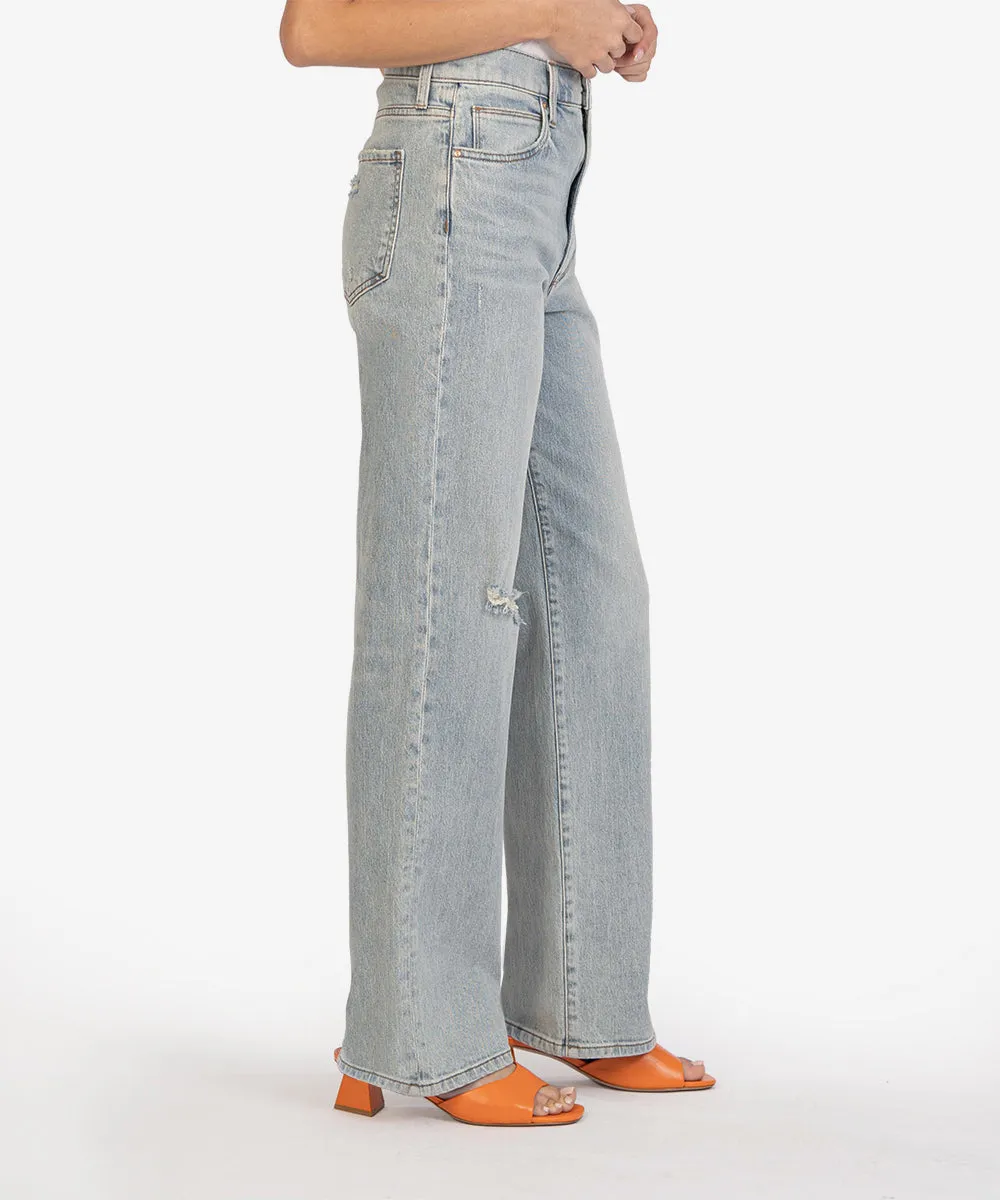 Kut Jeans | Sienna High Rise Wide Leg | Dedictaion Wash