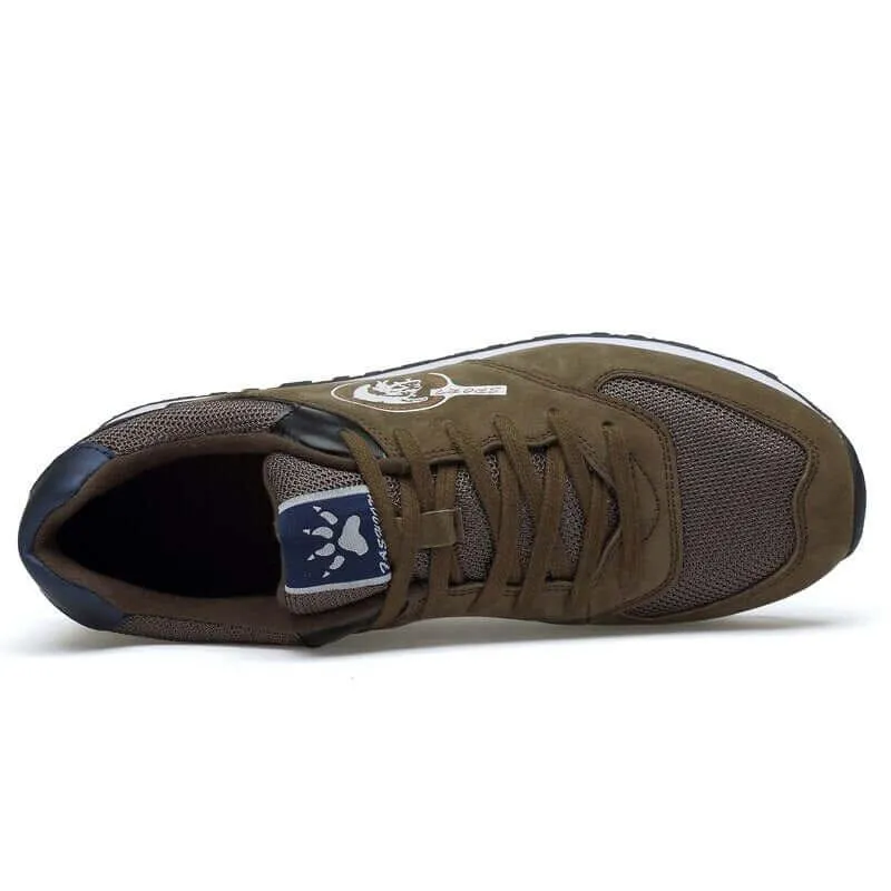 Lark - Leather Lace-Up Sneakers  Trainers